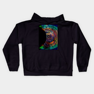 The Colorful Phase of The Moon Kids Hoodie